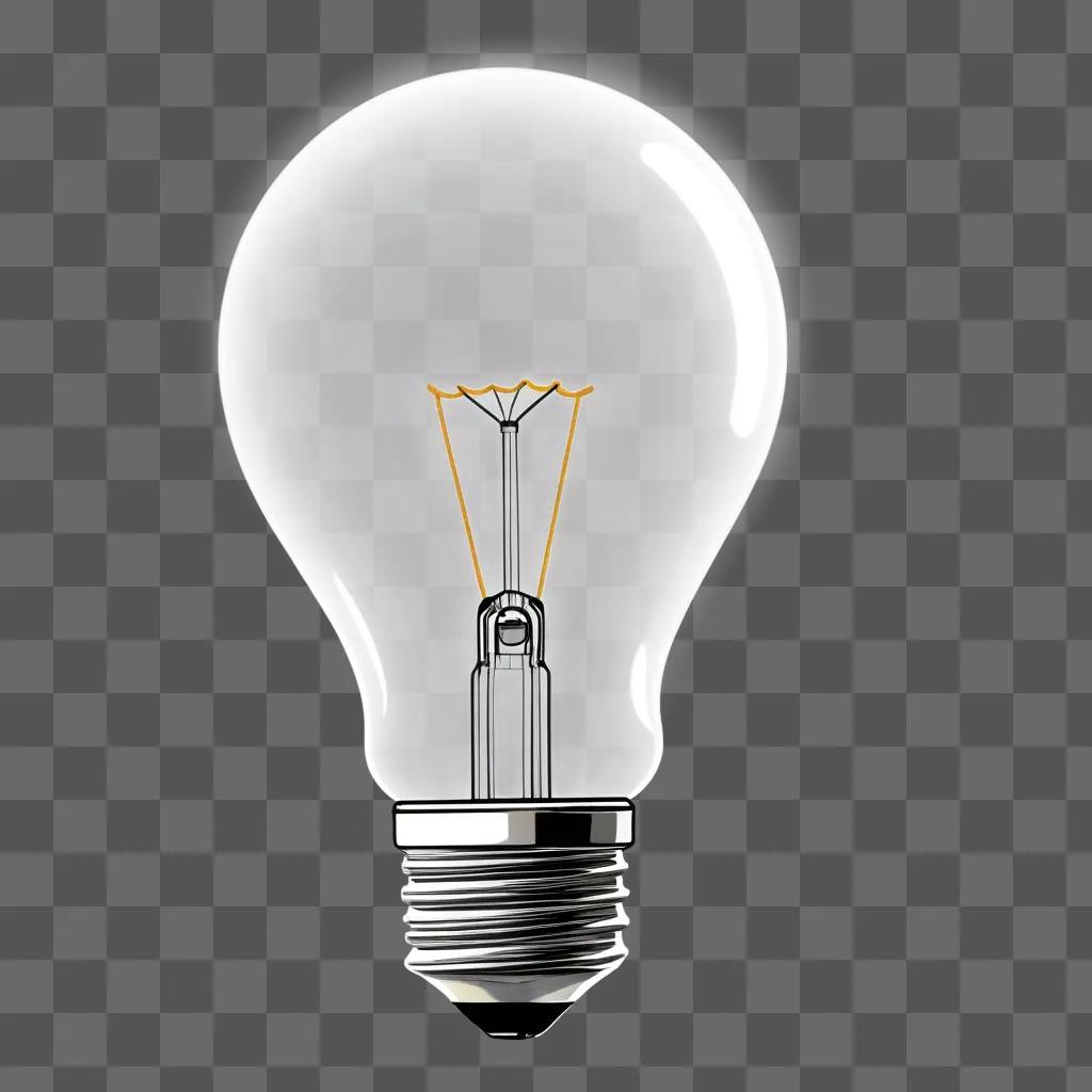 lightbulb with a logo inside it