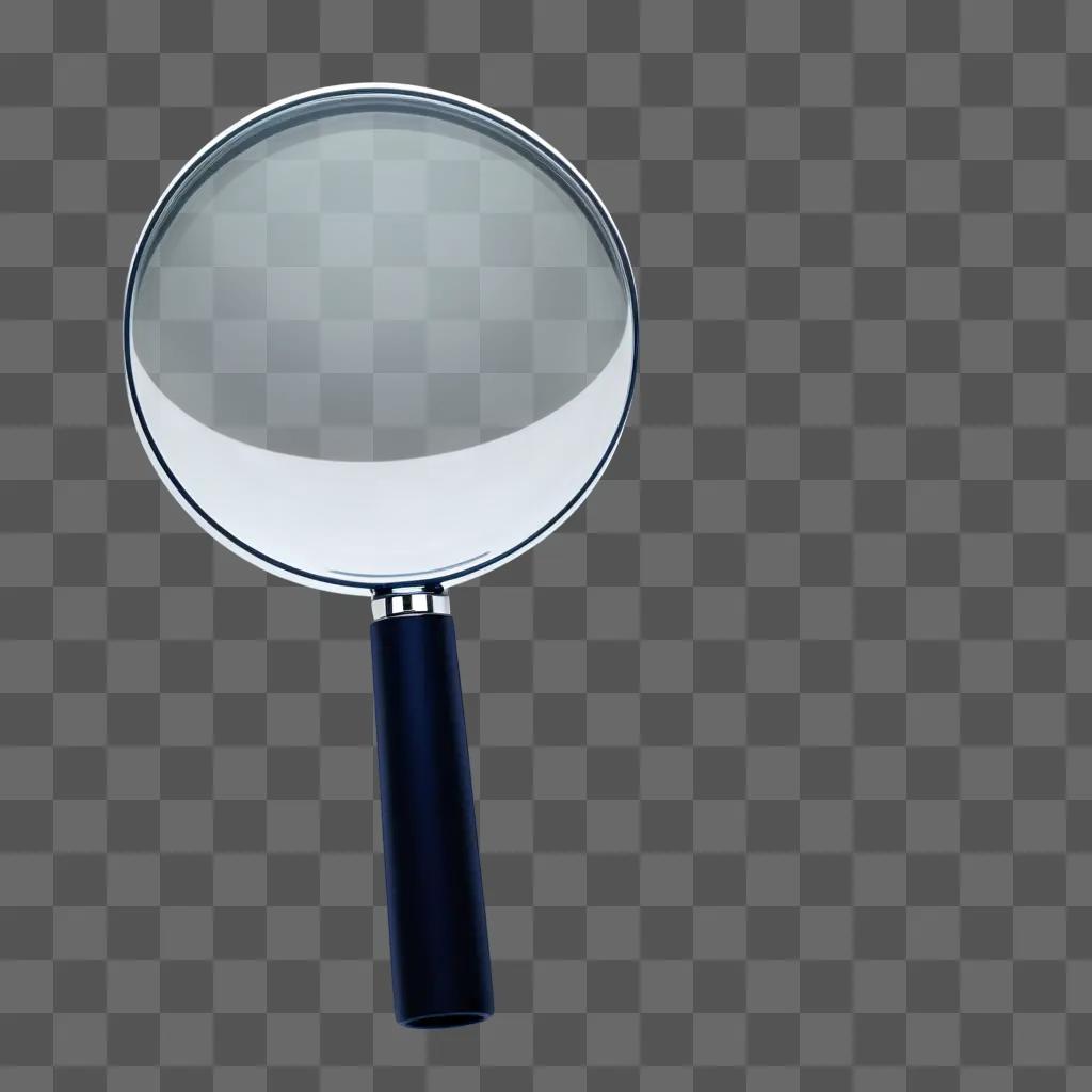 magnifying glass with a transparent cover