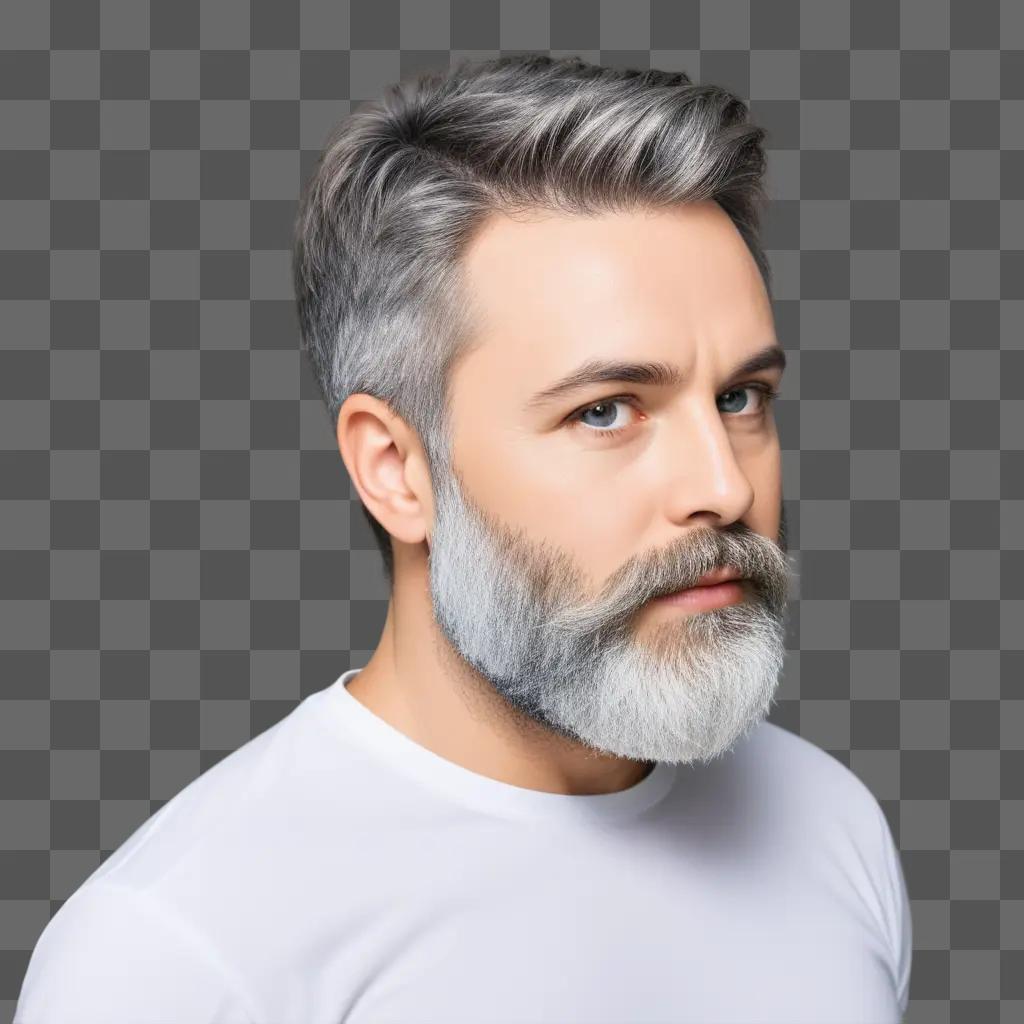 man with a beard and gray hair