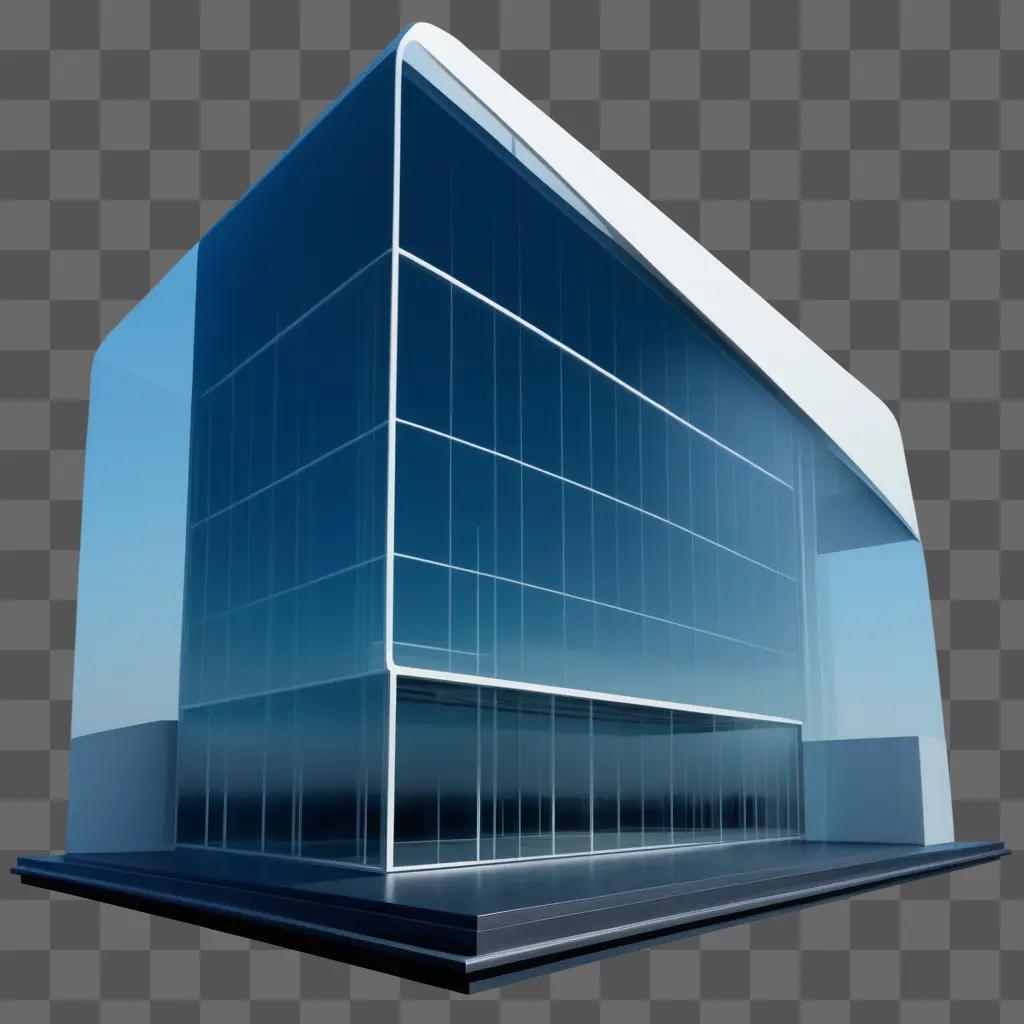 modern building with transparent aesthetic