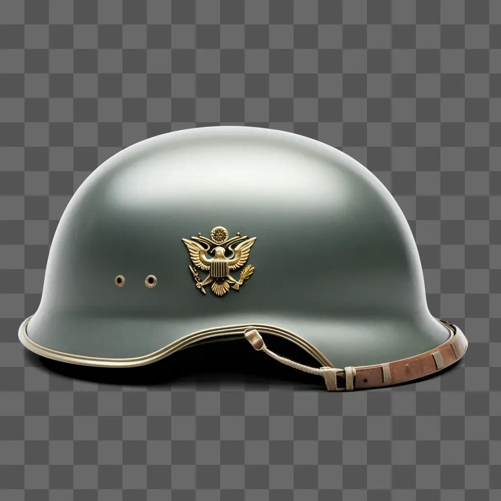 my helmet with eagle on front