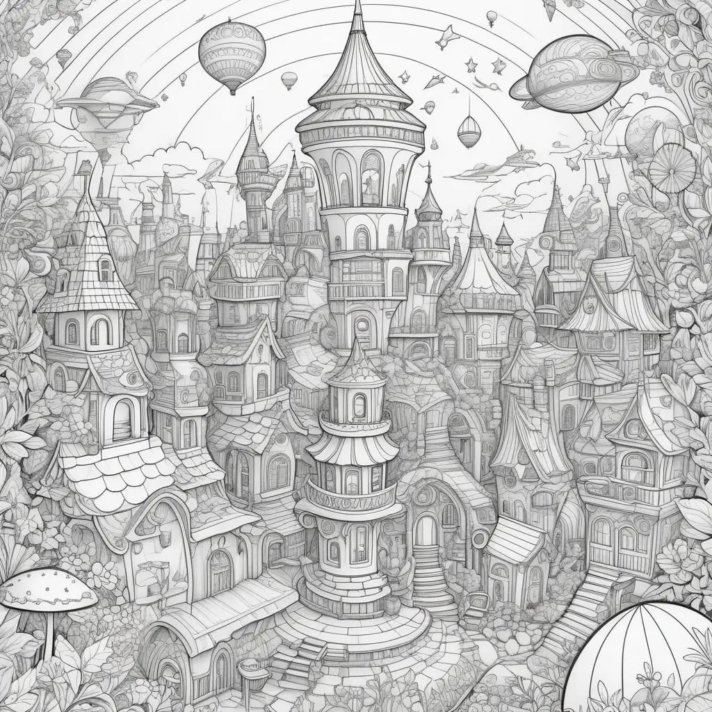 ong Us Coloring Page - Artwork in Black and White