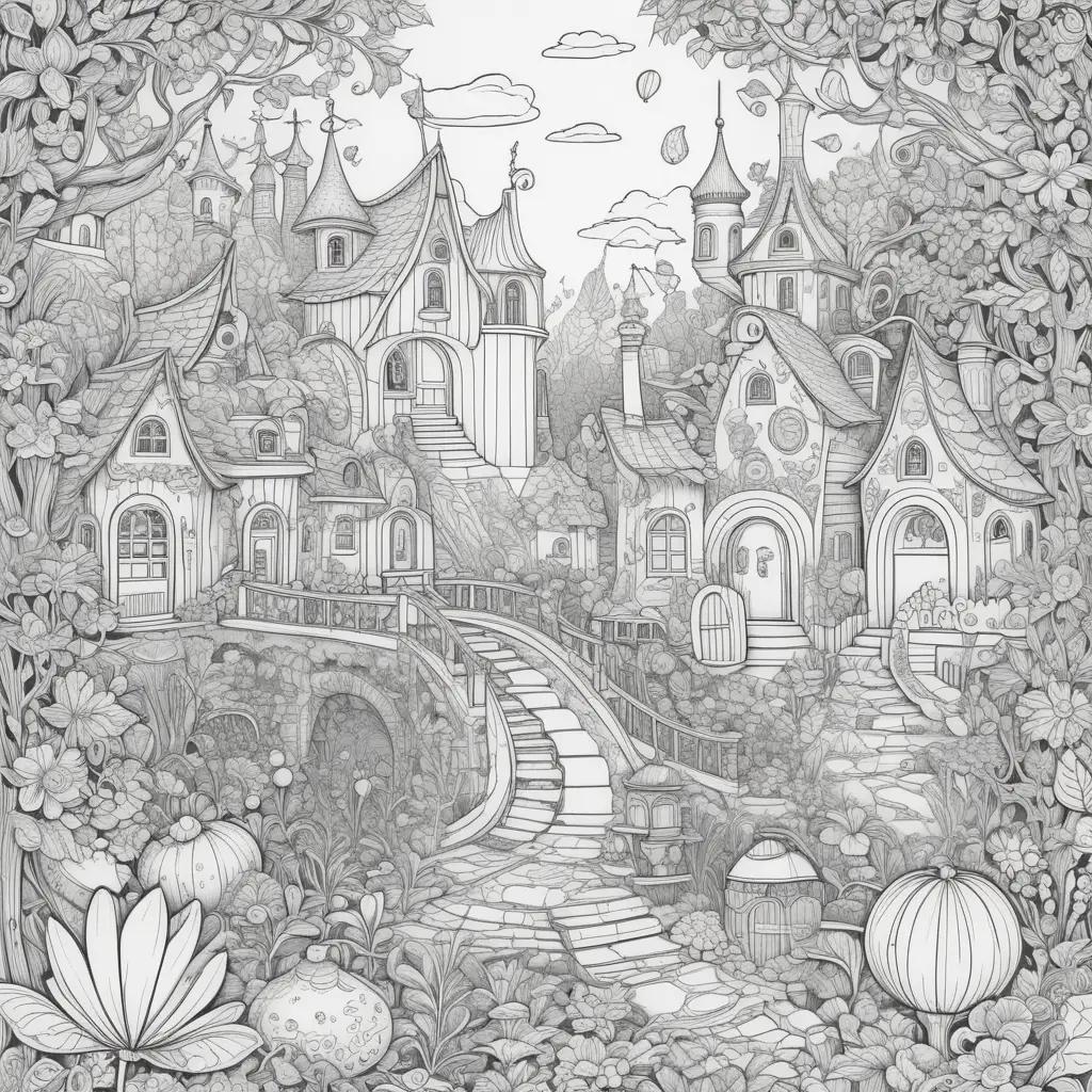 ong Us Coloring Page: A Fantasy World Coloring Book