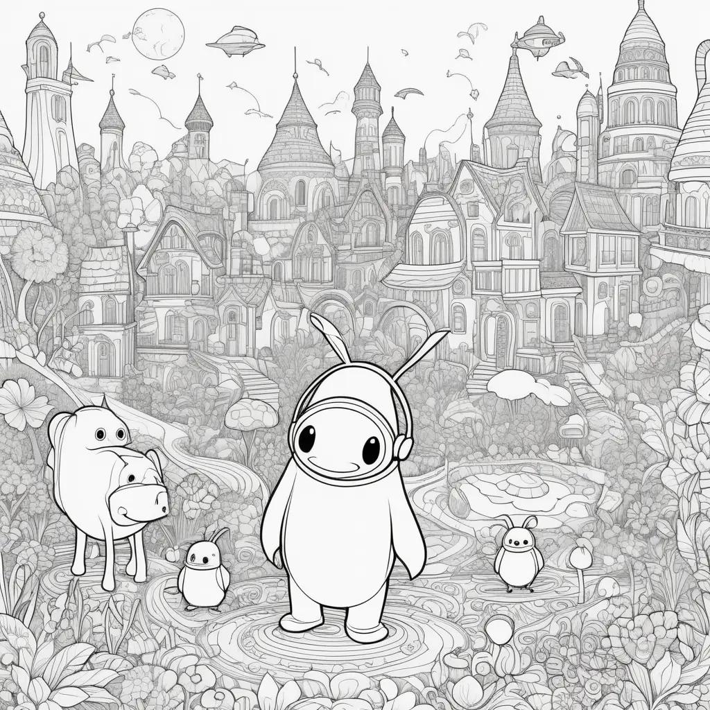 ong Us Coloring Pages - A fun, interactive coloring book