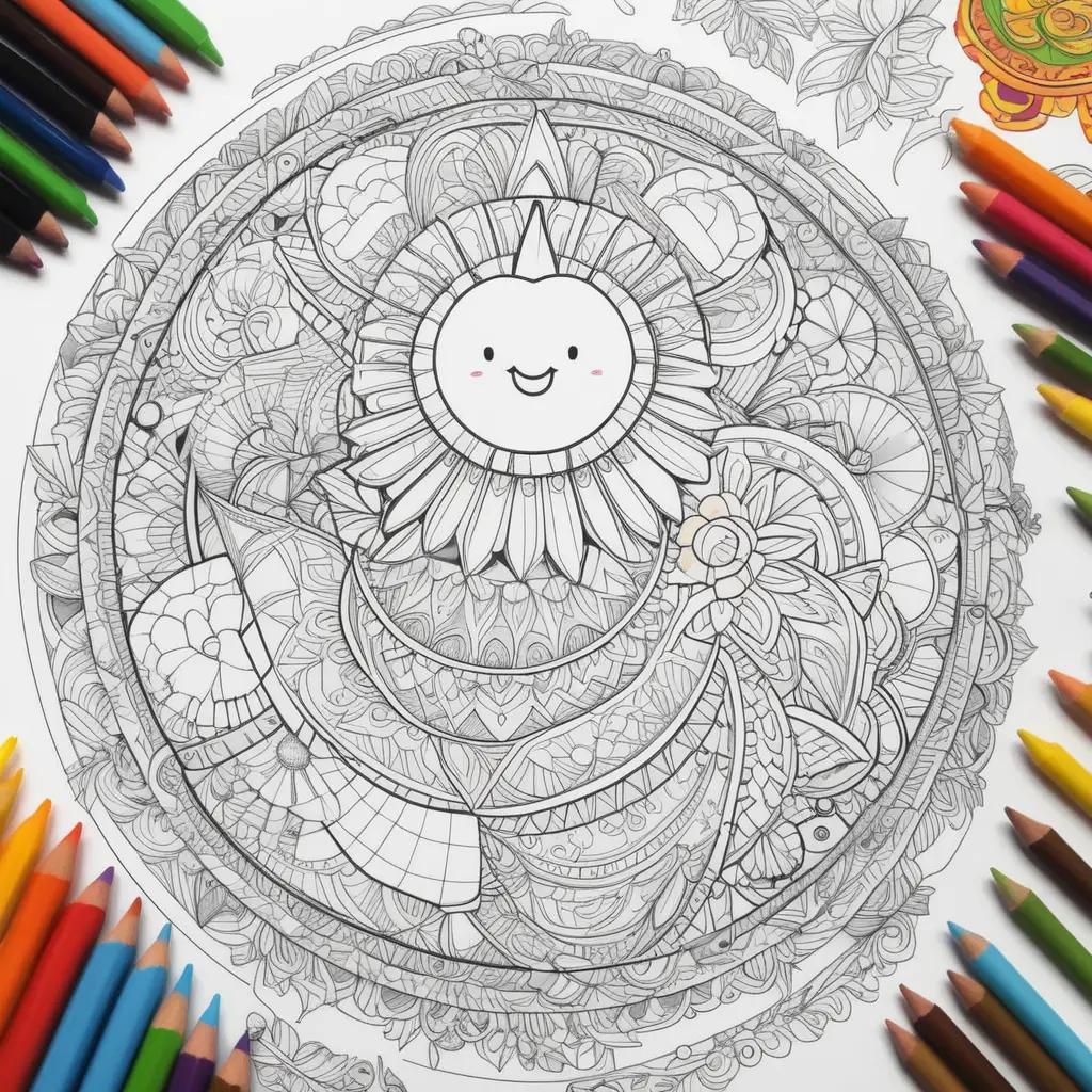 ong Us Coloring Pages: Coloring Book for Adults