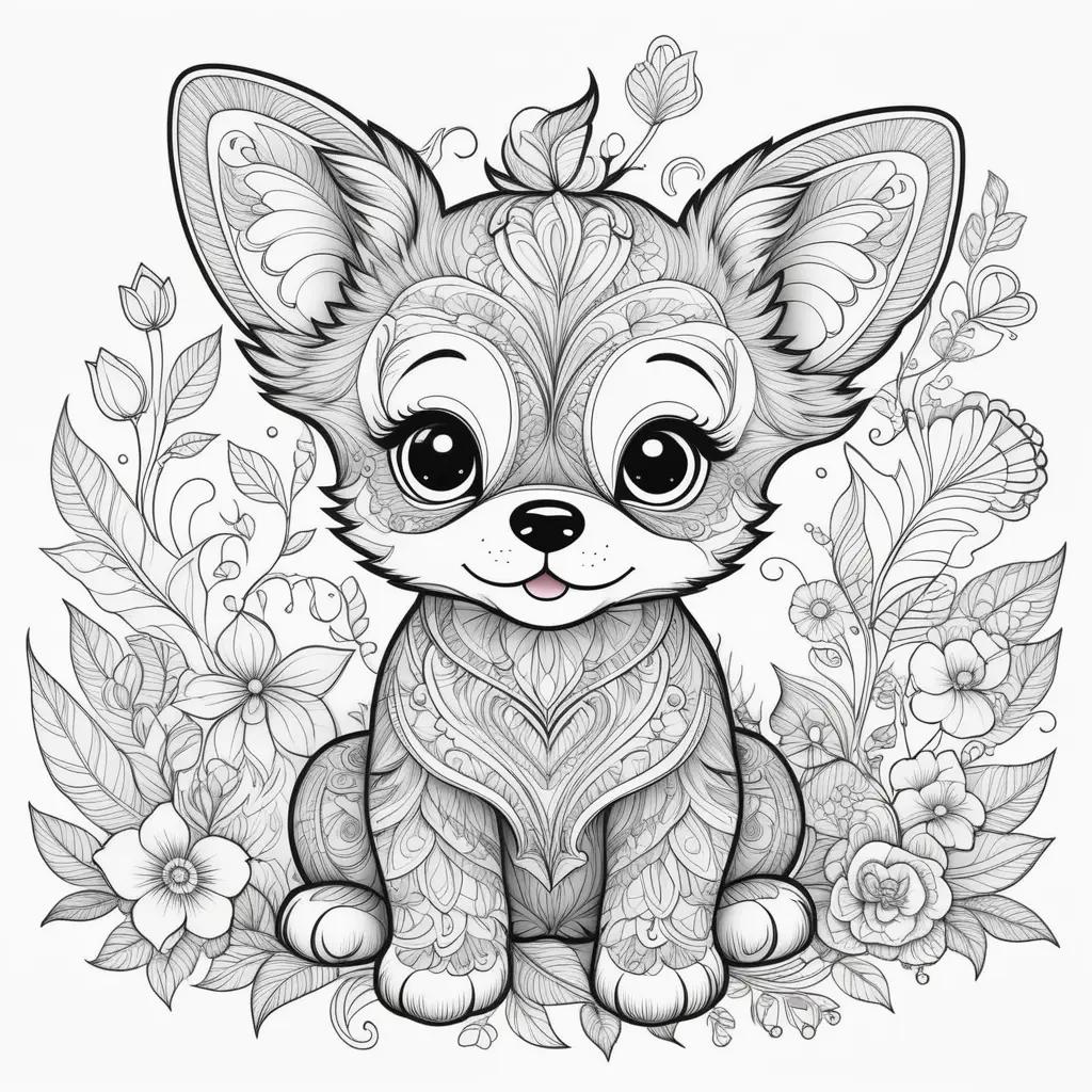 orable puppies coloring pages, with a variety of designs to choose from