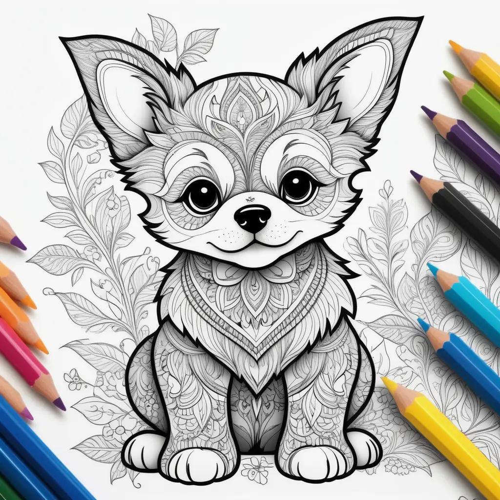 orable puppy coloring pages for all ages