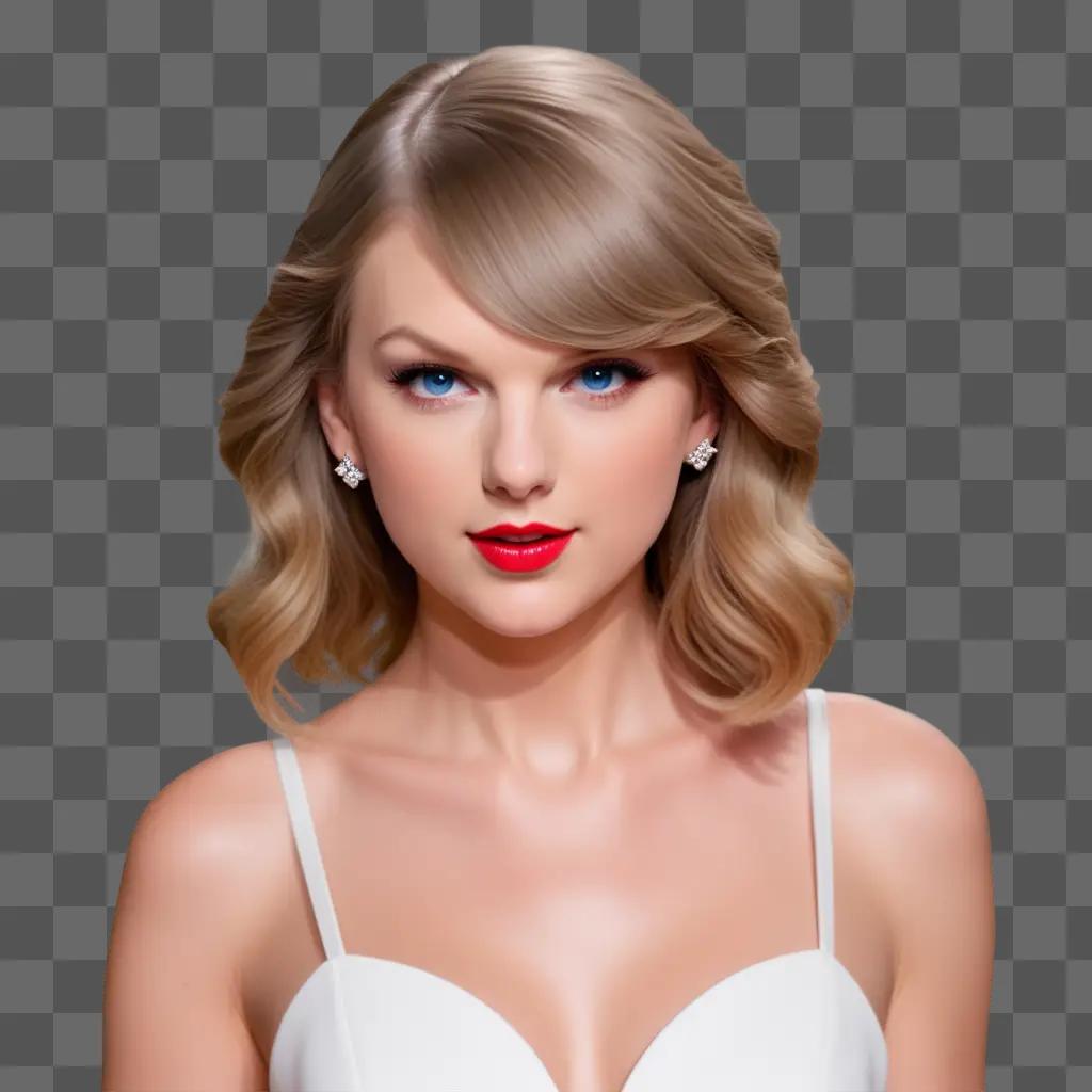 picture of Taylor Swift with a transparent background