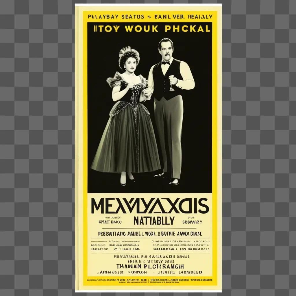 playbill for the musical Myxomatix