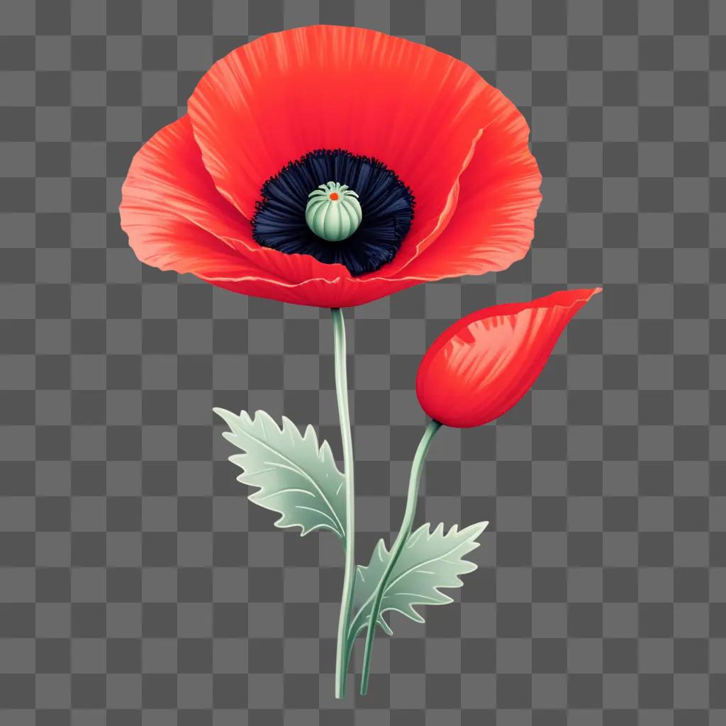 poppy logo in a vibrant color