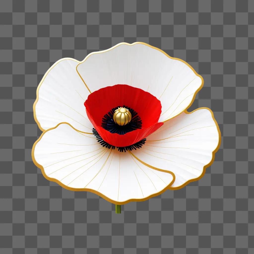 poppy logo on a white background