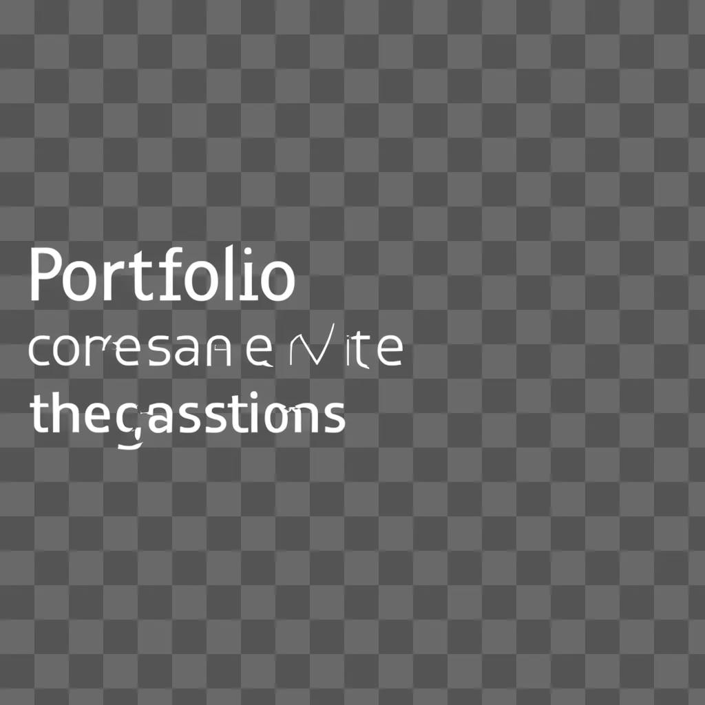 portfolio