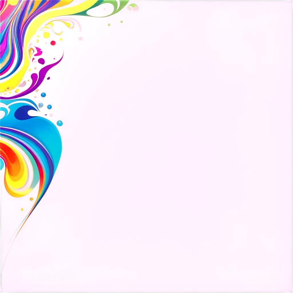 psychedelic background with a pink and yellow swirl