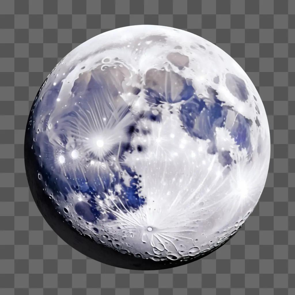 realistic depiction of the moons surface