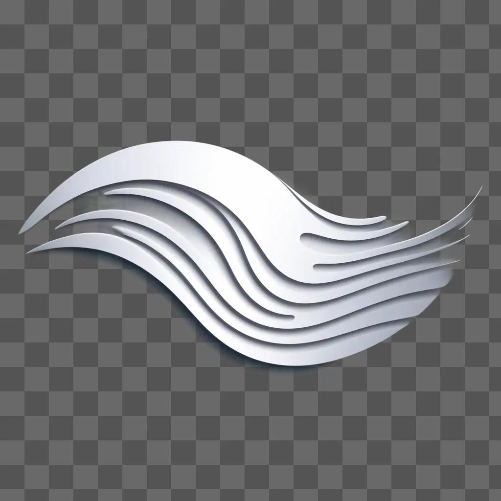 rippling logo with a curved design