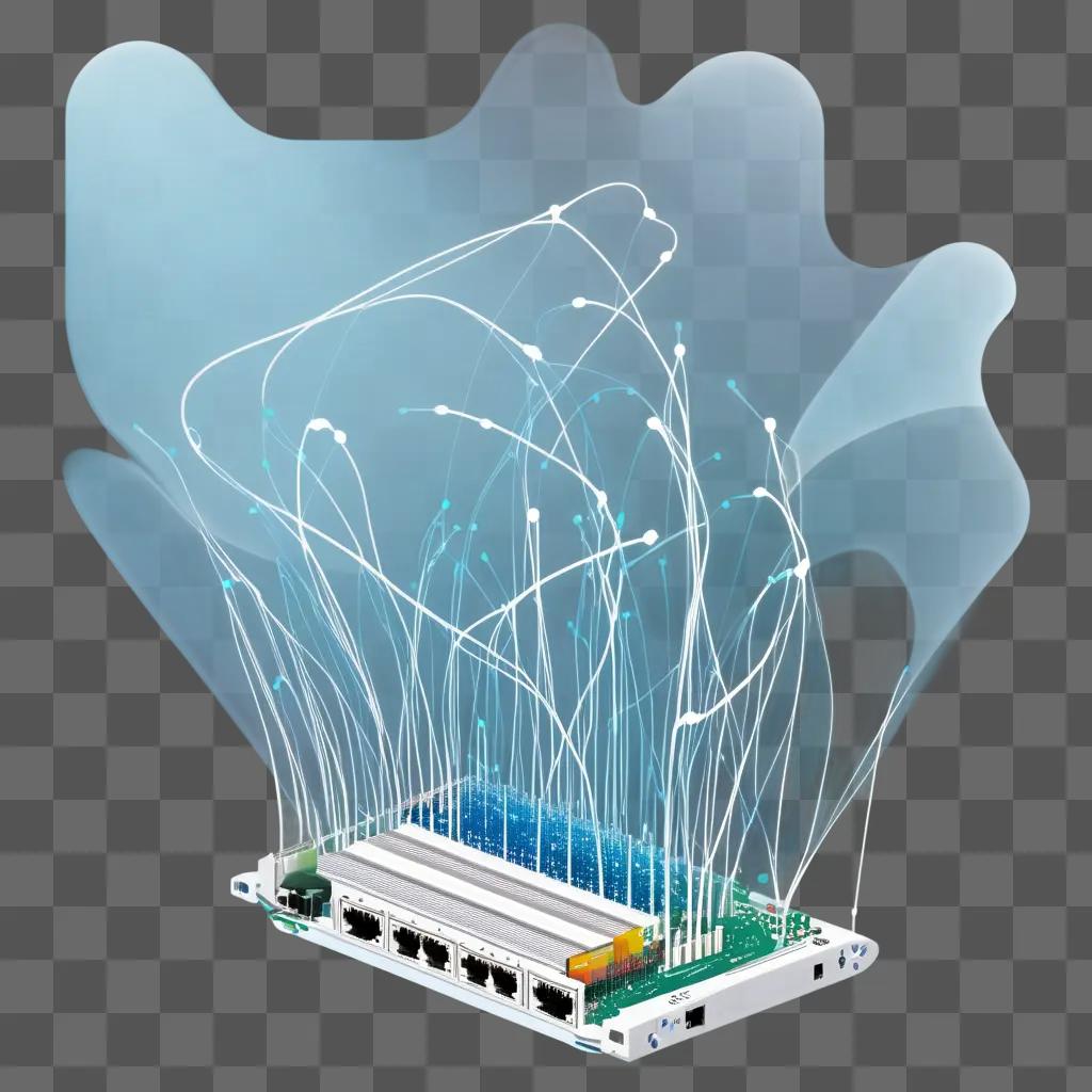 多くのパケットが送信されるルーター