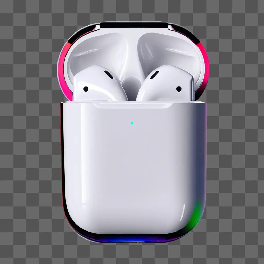 rpods are ready to use with a white case