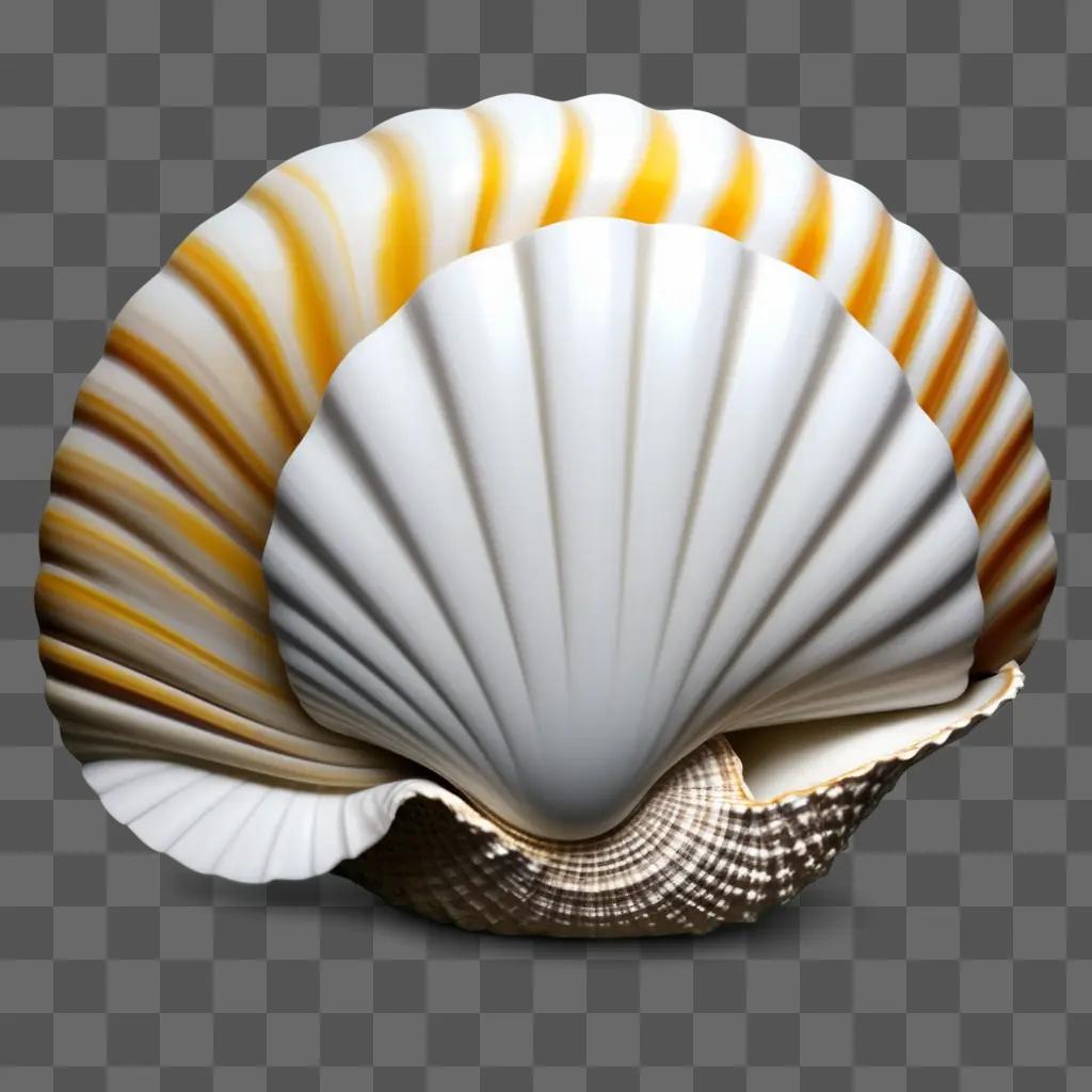 shell shell clipart with a white background