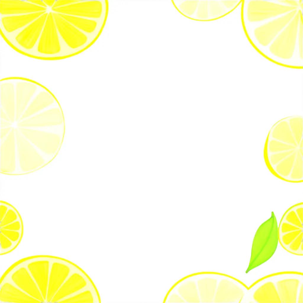 simple lemon drawing for kids