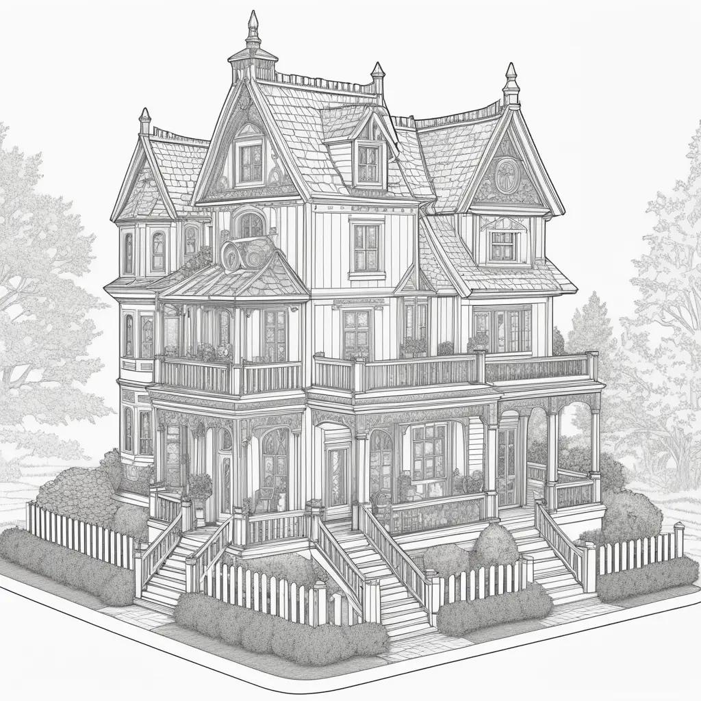 sketch of a gabbys dollhouse coloring pages