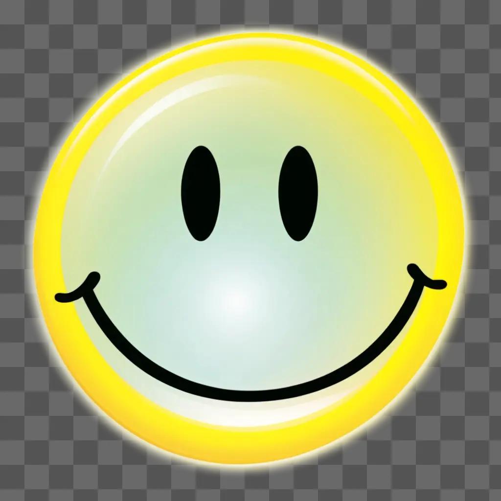 smiling face is a cheerful and happy symbol