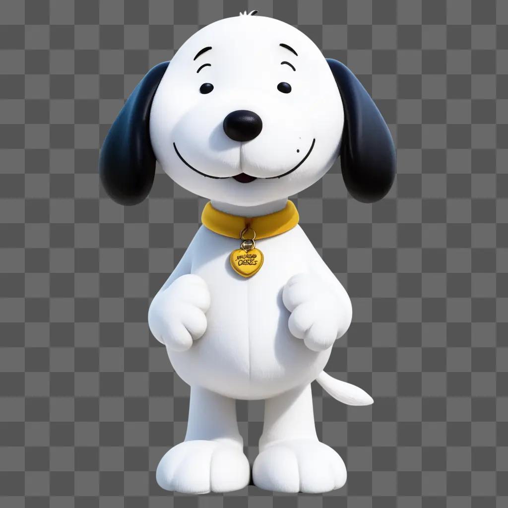 snoopy dog clipart on a white background