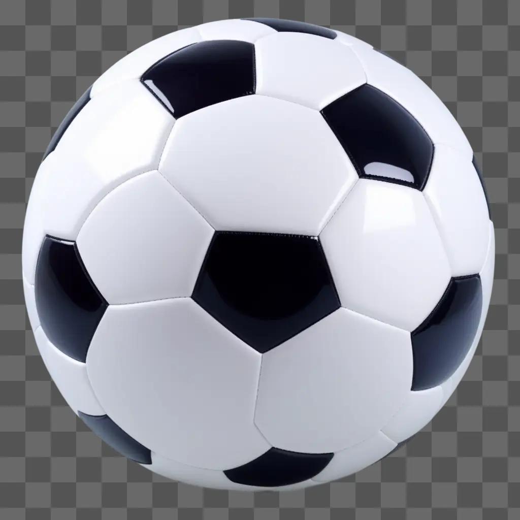 soccer ball is seen in a blurry shot