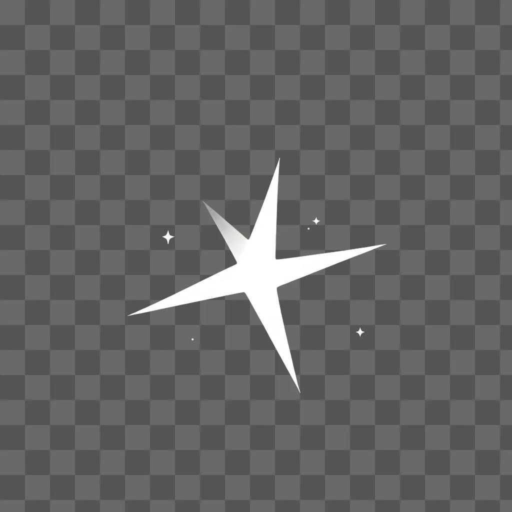 starry logo against a light blue background