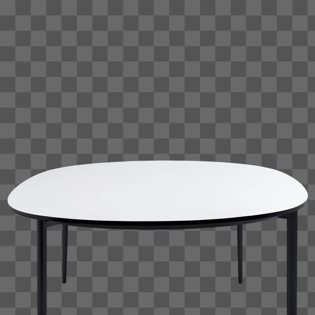 table top is shown in a dark room