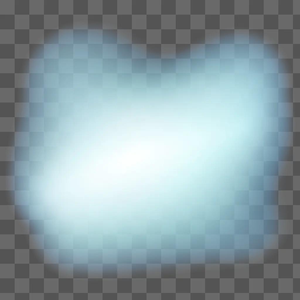 transparent blue texture with a white glow