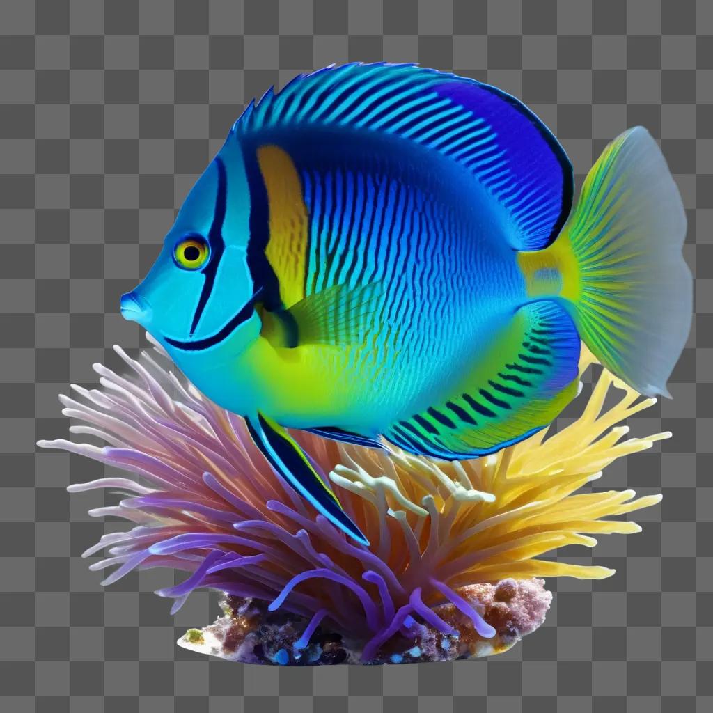 tropical fish in a coral reef setting