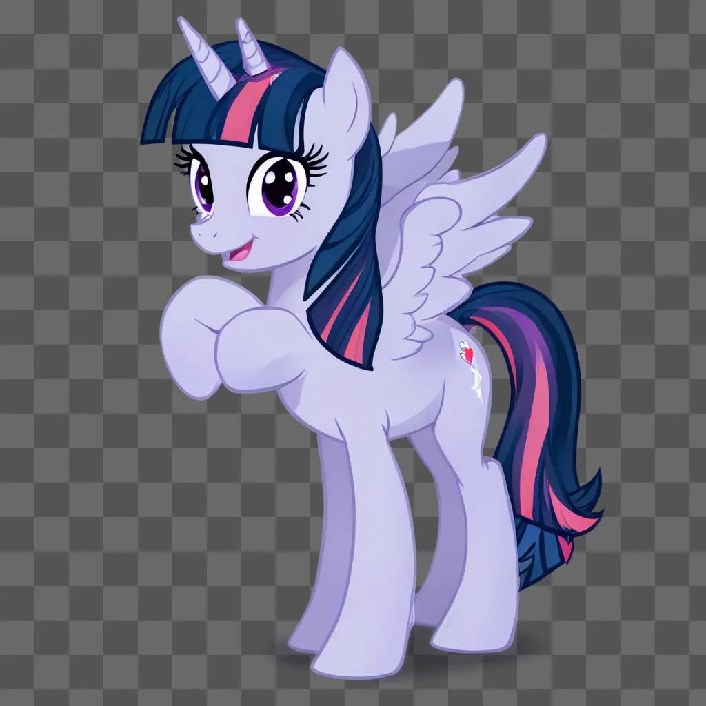 twilight sparkle A cartoon pony with a heart on its side