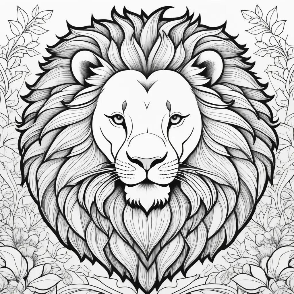 ult Coloring Book: Lion Coloring Pages, Coloring Books for Adults, Coloring Pages for Adults