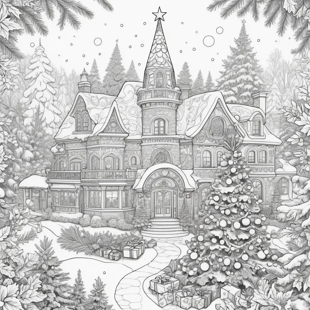 ult Coloring Page: Christmas Tree Coloring Page