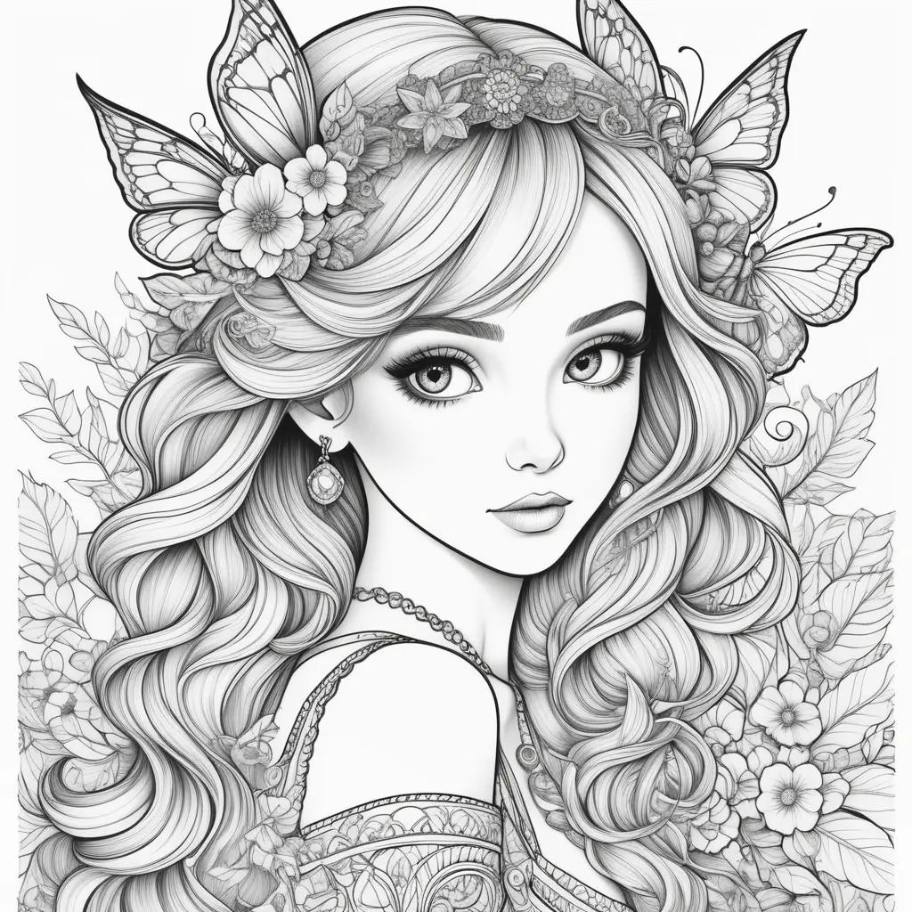 ult Coloring Pages for Girls: A Collection of Cute and Colorful Designs