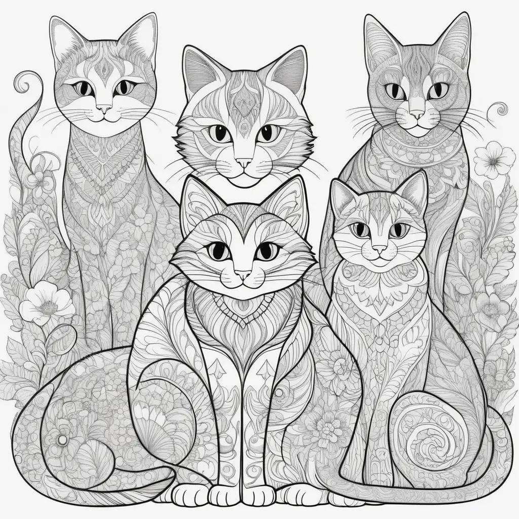 ult Coloring Pages of Cats