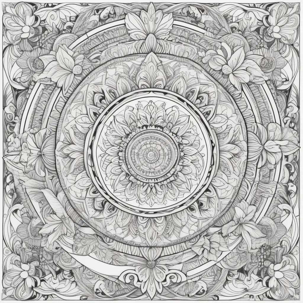 ult coloring pages of intricate designs