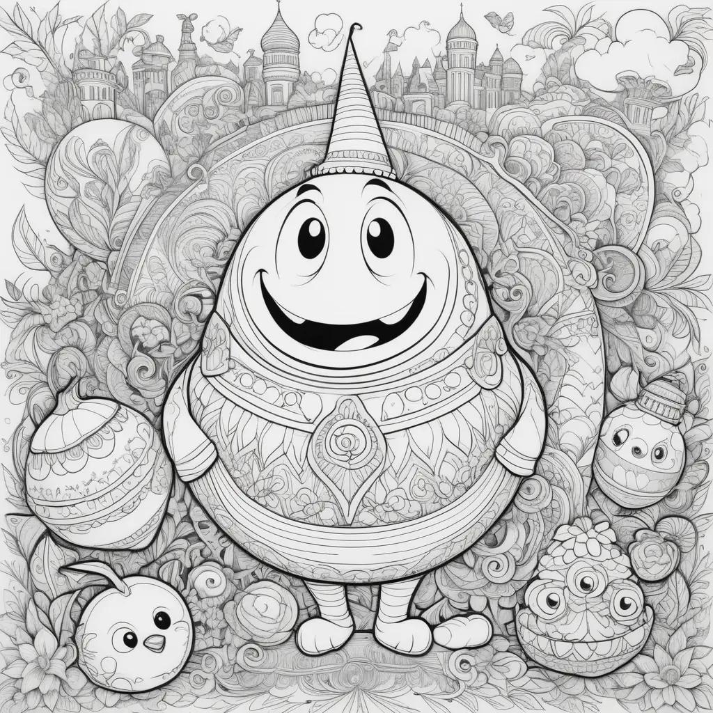 ult coloring pages with funny characters