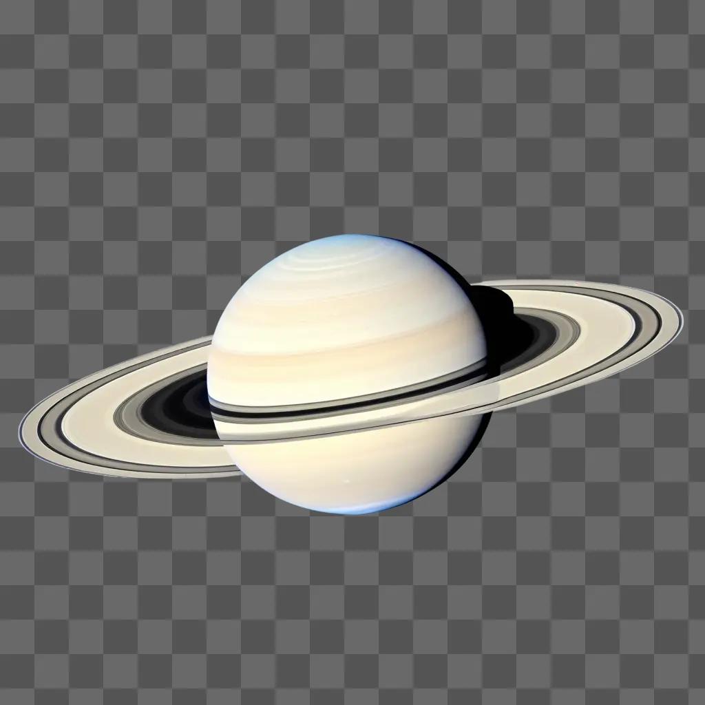 white and black image of Saturn