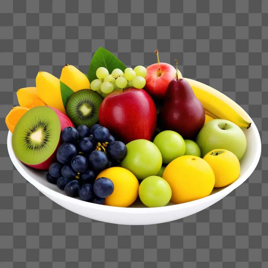 white bowl filled with various colorful fruits