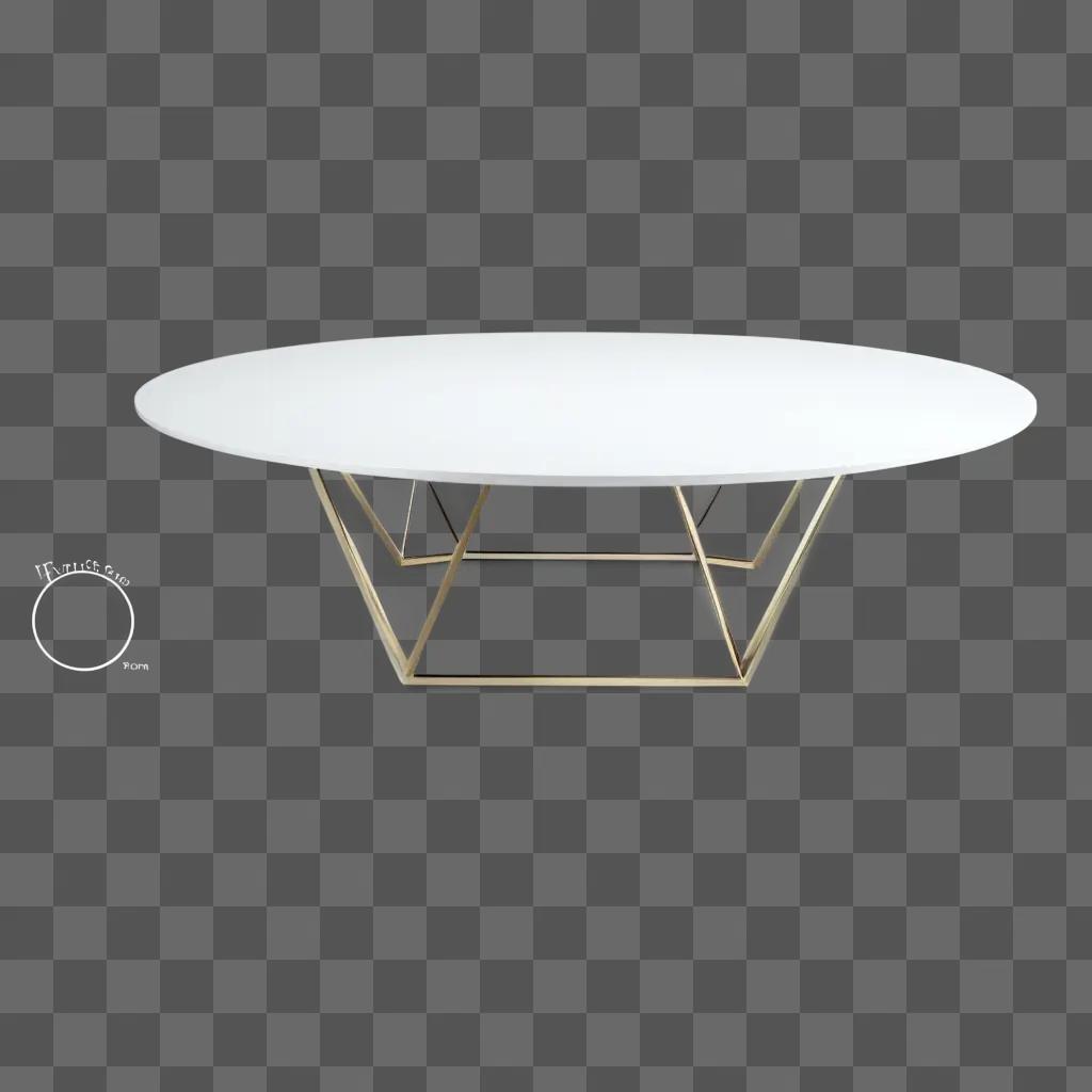 white table top with a light reflecting on it