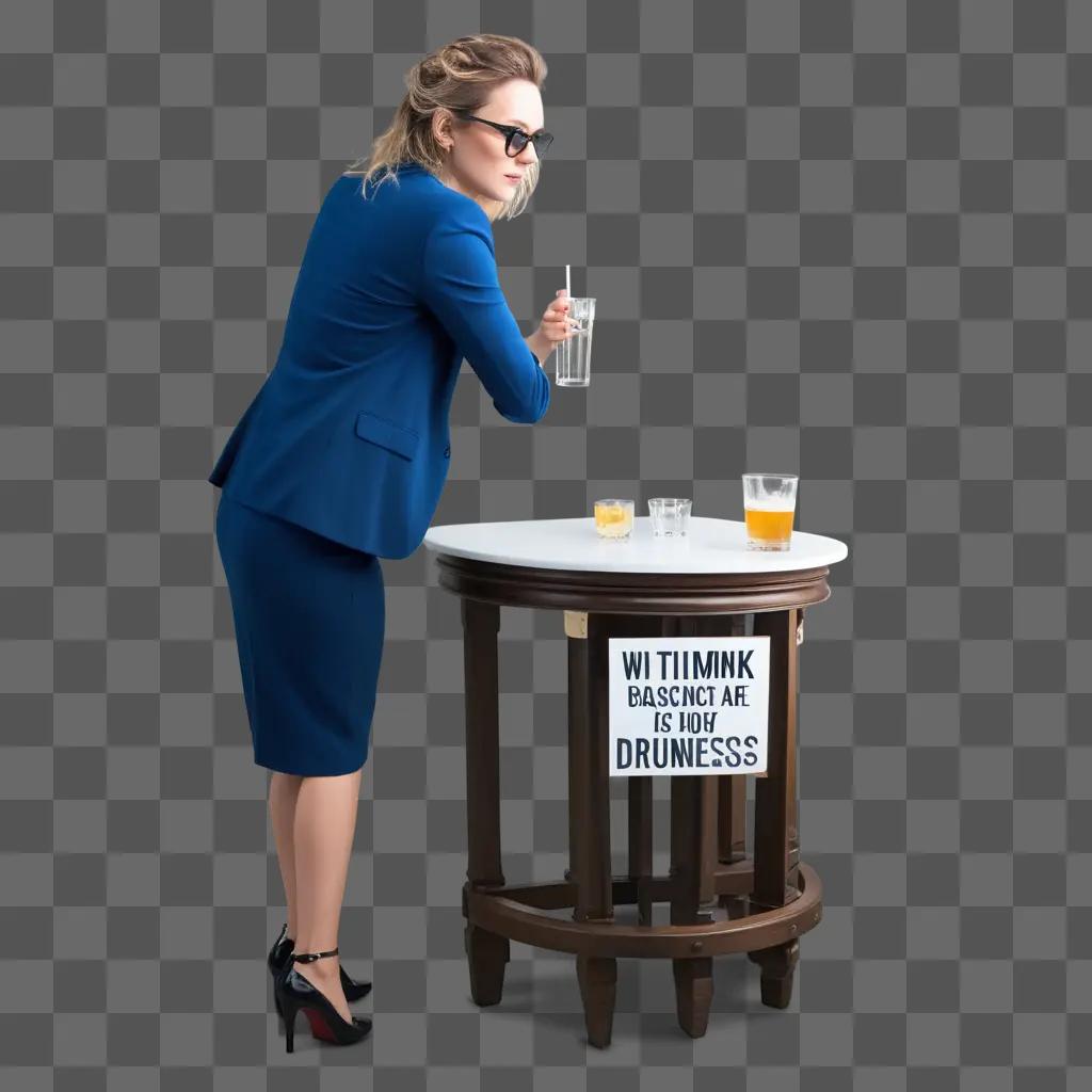 woman posing with a glass of alcohol