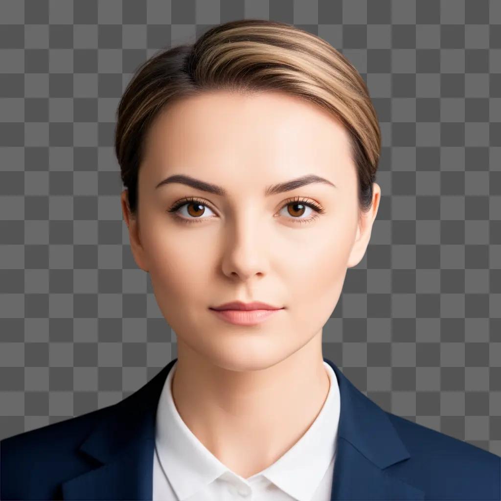 womans headshot in a suit